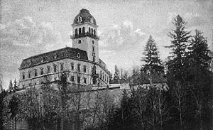 Schloss Tollet in den dreissiger Jahren (vor dem II. Weltkrieg)