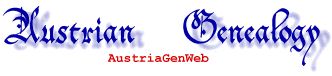 Austrian Genealogy Link List